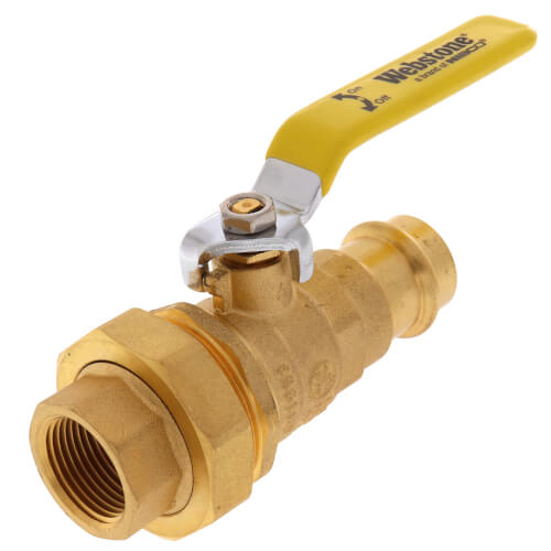 Main product image of 3/4" Press x FNPT Union Full Port Ball Valve (Lead Free)