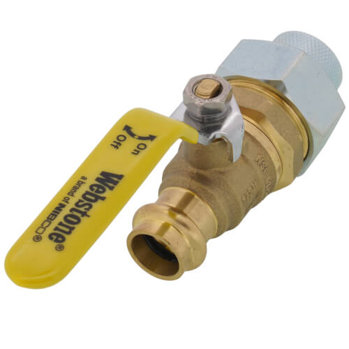 Main product image of 1/2" FIP Union x Press Pro-Pal Dielectric Union Ball Valve (Lead Free)