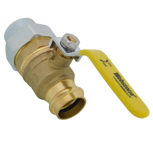 Main product image of 1" FIP Union x Press Pro-Pal Dielectric Union Ball Valve (Lead Free)