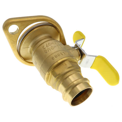 Main product image of 1" Press Full Port Forged Brass Uni-Flange Isolator Flange w/ Rotating Flange (Lead Free)