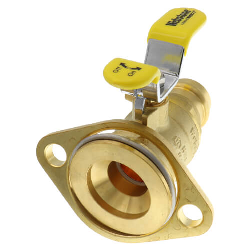 Main product image of 1" Press Full Port Forged Brass Uni-Flange Isolator Flange w/ Rotating Flange (Lead Free)