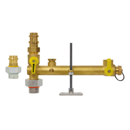 Main product image of 3/4" FIP Union x Press Pro-Pal Water Heater Valve Kit (w/ Dielectric Expansion Tank Service Valve, Dielectric Union)