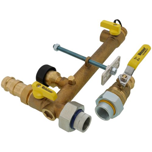 Main product image of 3/4" FIP Union x Press Pro-Pal Water Heater Valve Kit (w/ Dielectric Expansion Tank Service Valve, Ball Valve, Vacuum Relief Valve)