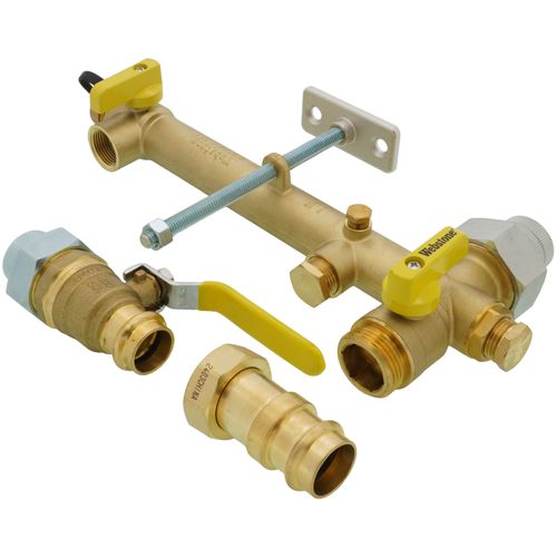 Main product image of 3/4" FIP Union x Press Pro-Pal Water Heater Valve Kit (w/ Dielectric Expansion Tank Service Valve, Ball Valve)