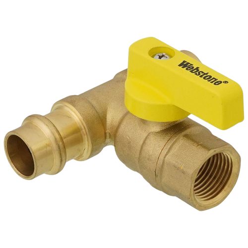 Main product image of 1/2" FIP x Press Full Port T-Valve (LF)