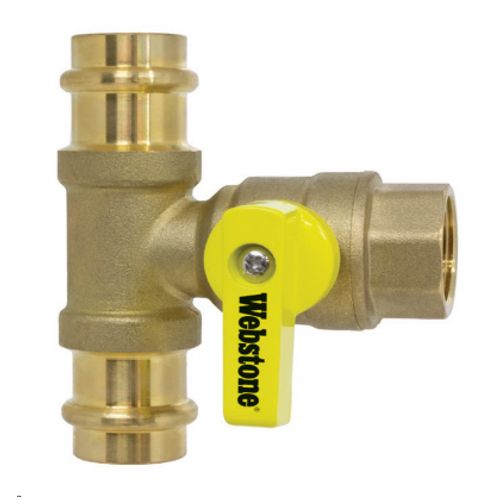 Main product image of 3/4" FIP x Press Full Port T-Valve (LF)