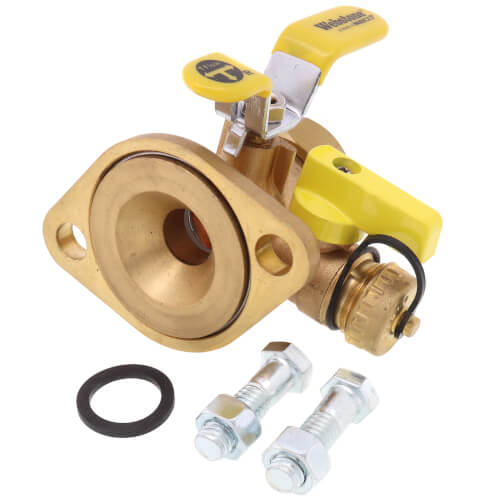 Main product image of 1" G1 Union Isolator w/ Rotating Flange & MF Drain (LF)