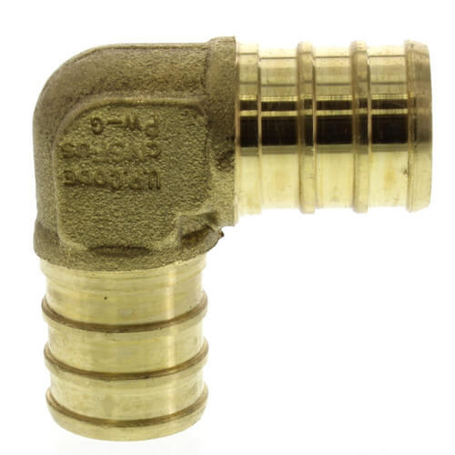 5/8" PEX x 5/8" PEX Brass Elbow (Lead Free)