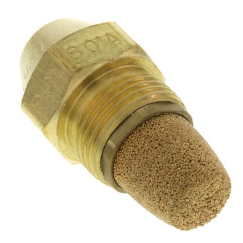 Main product image of Type A 80° Del-O-Flo Oil Nozzle, Black 0.5 GPH