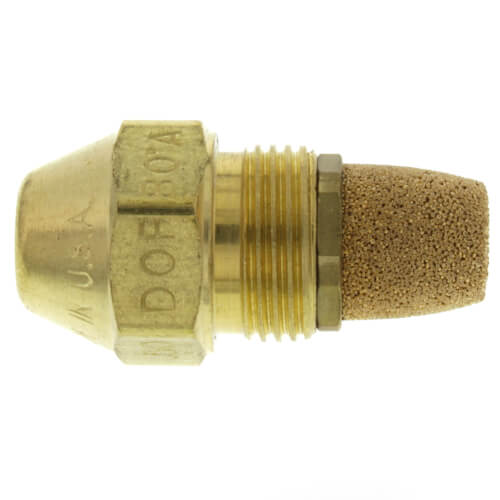 Main product image of Type A 80° Del-O-Flo Oil Nozzle, Black 0.5 GPH