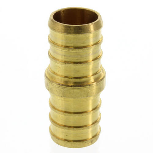 5/8" PEX x 5/8" PEX Brass Coupling (Lead Free)