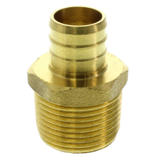 H030750lf Rifeng H030750lf 3 4 Pex X 3 4 Npt Brass Male Adapter Lead Free