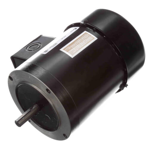 Main product image of 1/2 HP 200-230/460v 2 Speed General Purpose Motor, 3 PH, 1725/1425 RPM, 56C Frame, TEFC