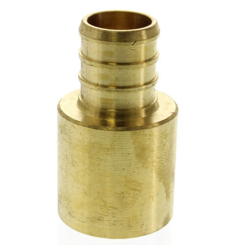 Main product image of 1/2" PEX x 3/4" Copper Fitting Brass Adapter (Lead Free)