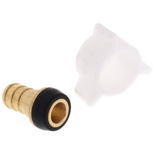 Main product image of Plastic Faucet Swivel Adapter, 1/2" PEX x 1/2" NPSM (Lead Free)