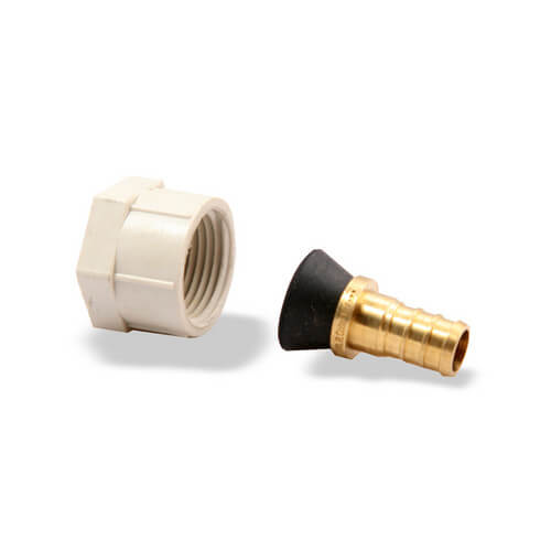 H200500 Rifeng H200500 Plastic Toilet Swivel Adapter, 1/2" PEX x 7/