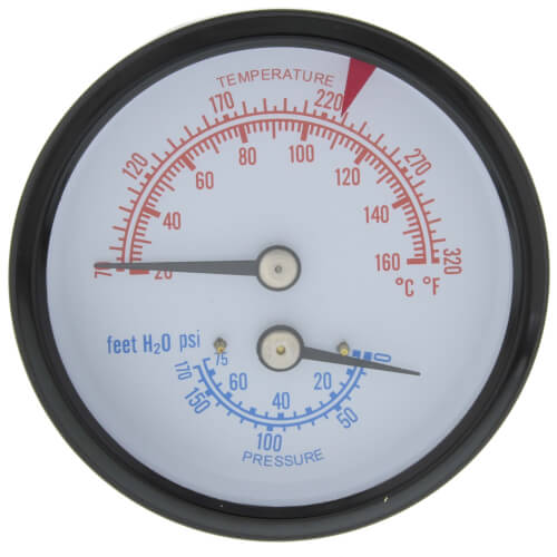 WESTWOOD PRODUCTS TEMPERATURE GAUGE BOILER STEAM PUNK 