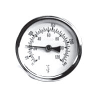 Main product image of 1/4" CBM Dial Thermometer (3/4" Shank, 1-1/4" Insert)