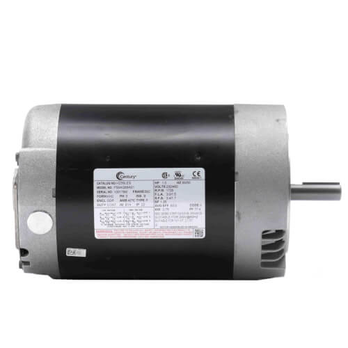 H258LES - Century H258LES - 1 HP 230/460v General Purpose Motor, 3 PH ...