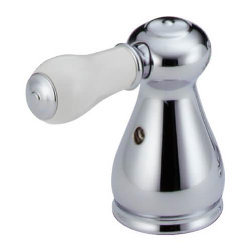 Main product image of Chrome Porcelain Lever Handle Set for Bidet & Lavatory Applications (Pack of 2), H277