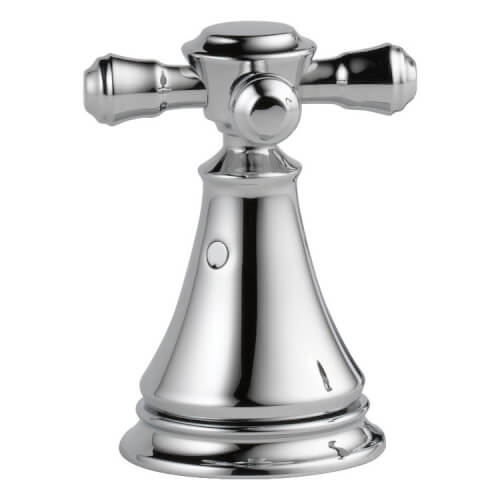 Main product image of Chrome Metal Cross 2 Handle Set for Deck Mount Bathroom & Bidet, H295