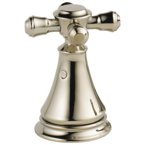 Main product image of Nickel Metal Cross Handle Set for Bar/Prep, Bidet, Lavatory & Kitchen Faucets (Pack of 2), H295PN