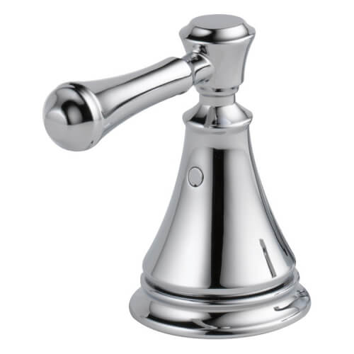 Main product image of Chrome Metal Lever Handle Set for Bar/Prep, Bidet, Lavatory & Kitchen Faucets (Pack of 2), H297