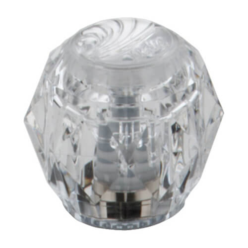 Main product image of Clear Acrylic Knob Handle Set for Bidet, Kitchen & Widespread Lavatory Applications (Pack of 2), H41