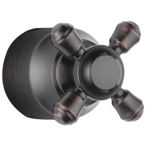 Main product image of Venetian Bronze Metal Single Cross Handle - Transfer Valve, H595RB
