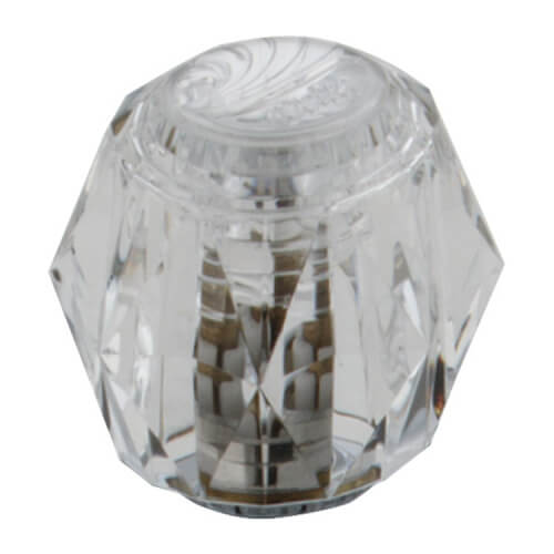Main product image of Clear Knob Handle Set for Roman Tub Faucets (Pack of 2), H61