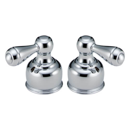 Main product image of NeoStyle Chrome Metal Lever Handle Set for Roman Tub Faucets (Pack of 2), H65