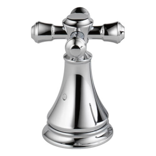 Main product image of Cassidy Chrome Metal Cross Handle Set for Roman Tub Faucets (Pack of 2), H695