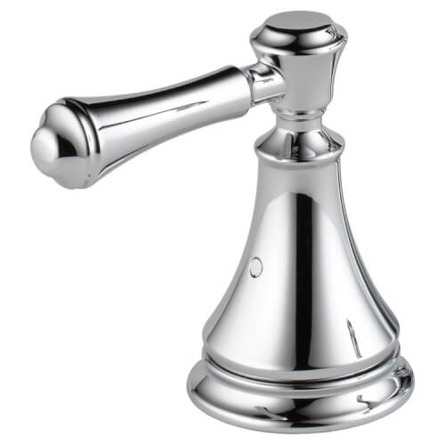 Main product image of Cassidy Chrome Metal Lever Handle Set for Roman Tub Faucets (Pack of 2), H697-DELTA
