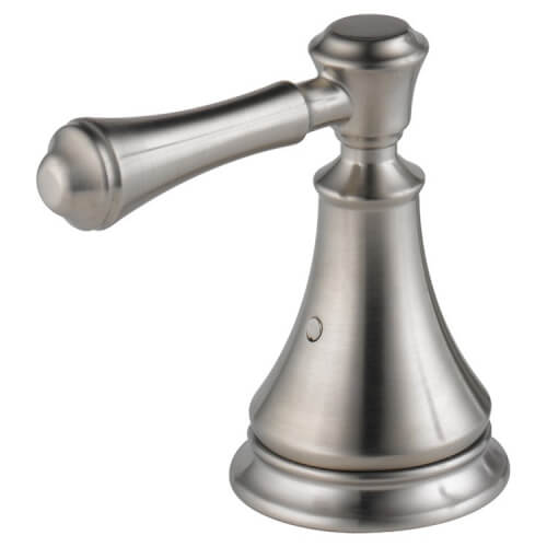 Main product image of Cassidy Stainless Metal Lever Handle Set for Roman Tub Faucets (Pack of 2), H697SS