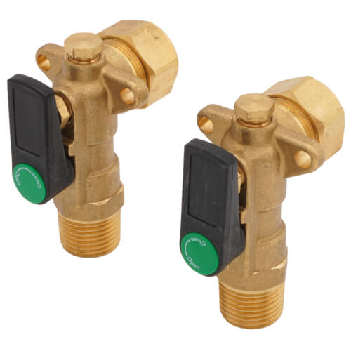 Main product image of Gauge Glass Valve Set w/12" Rods & Gauge Glass