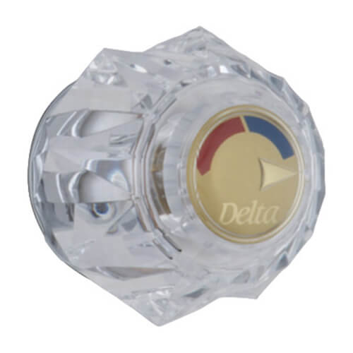 H71PB Delta H71PB Clear Knob Handle Kit for 1300/1400 Series Shower