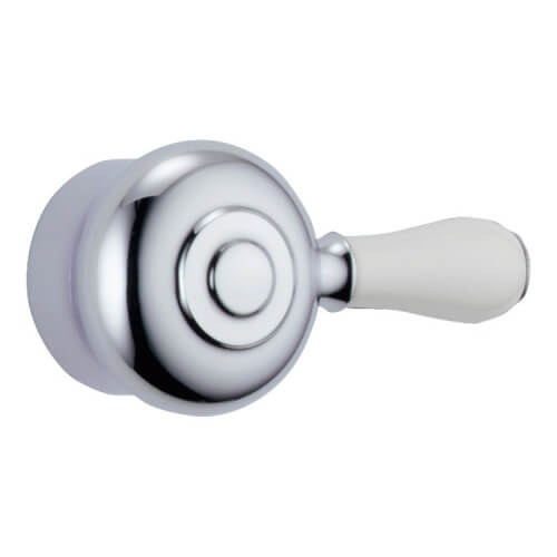 Main product image of Chrome Porcelain Lever Handle Kit For Leland 1300/1400 Series Tub & Shower Faucets, H777