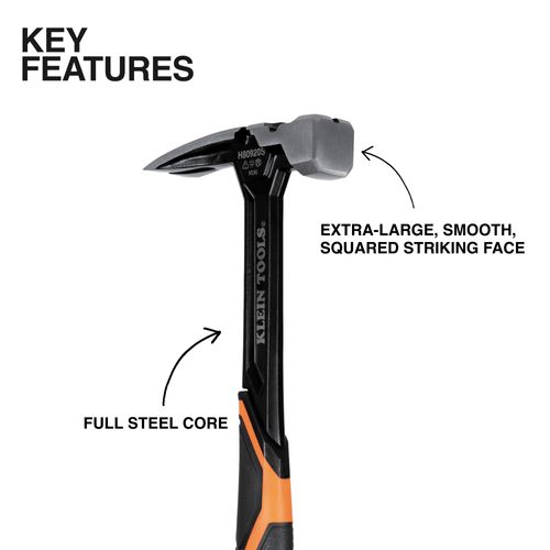 Main product image of 20 oz. Smooth Face Steel Claw Hammer
