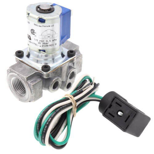 H91DA1REVB Baso Gas Products H91DA1REVB 1/2" NPT Automatic Gas Valve 240,000 BTU (120 VAC)