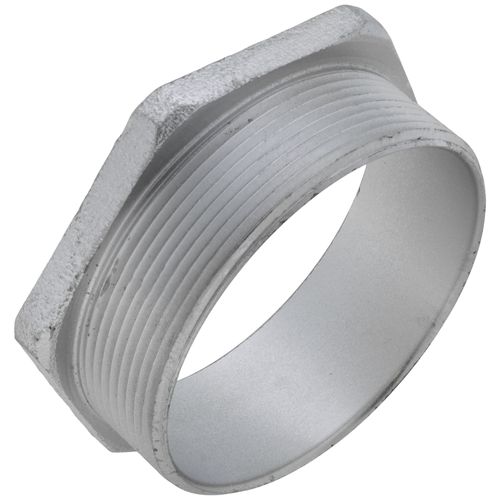Main product image of 4" Zinc-Plated Iron Conduit Chase Nipple