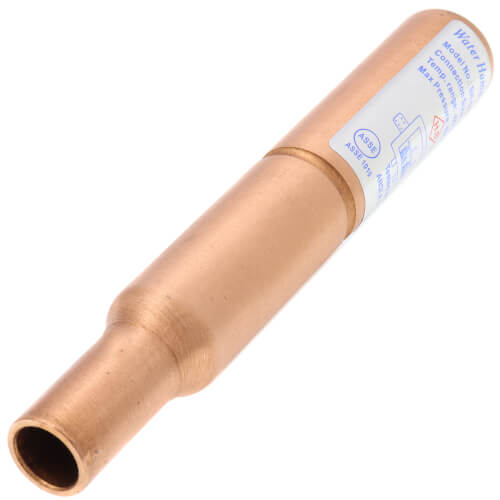 Main product image of Water Hammer Arrestor, Straight - 1/2" Male Sweat (Lead Free)