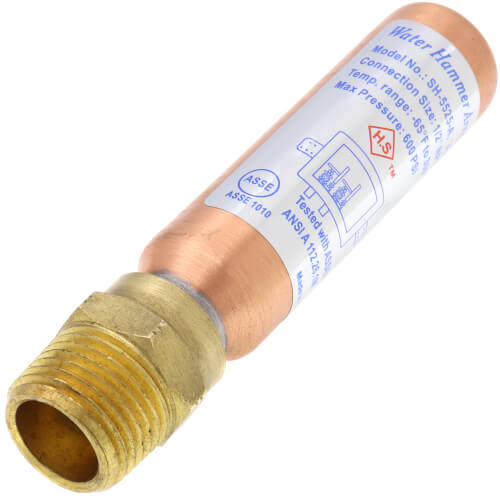 HA3050 Bluefin HA3050 Water Hammer Arrestor, Straight 1/2" MIP