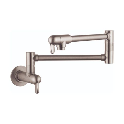 Main product image of Allegro E Pot Filler, Wall-Mounted, 2.5 GPM (Stainless Steel Optic), 04059860