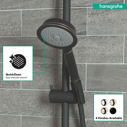 Main product image of Croma 100 Classic Handshower 3-Jet, 2.5 GPM (Rubbed Bronze), 04072920