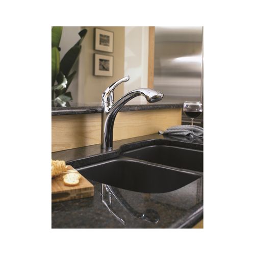 Main product image of Allegro E Kitchen Faucet, 2-Spray Pull-Out, 1.75 GPM (Chrome), 04076000