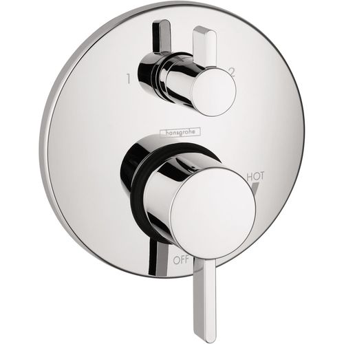 Main product image of Ecostat Pressure Balance Trim S with Diverter (Chrome), 04447000