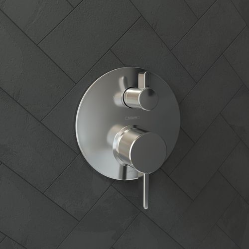 Main product image of Ecostat Pressure Balance Trim S with Diverter (Chrome), 04447000