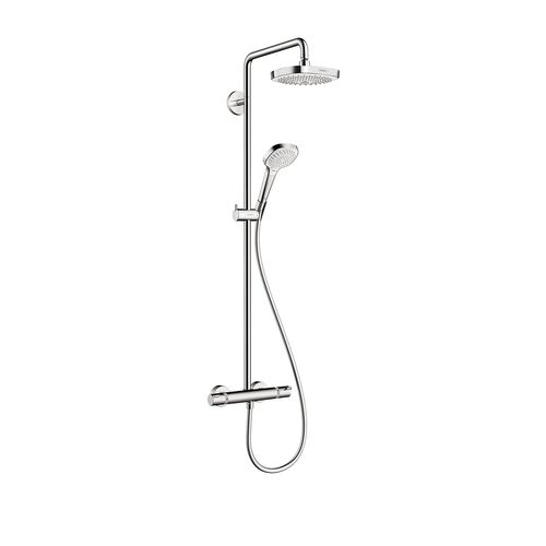 Main product image of Croma Select E Showerpipe 180 2-Jet, 1.8 GPM (Chrome), 04698001