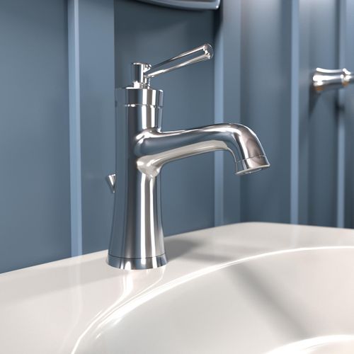 Main product image of Joleena Single-Hole Bathroom Faucet 100 with Pop-Up Drain, 1.2 GPM (Chrome), 04771000