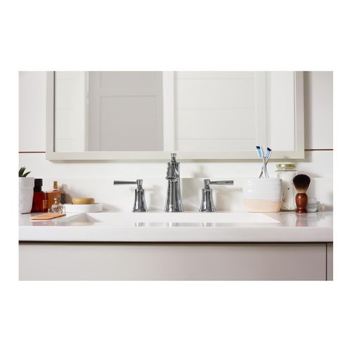 Main product image of Joleena Widespread Bathroom Faucet 100 with Pop-Up Drain, 1.2 GPM (Chrome), 04774000